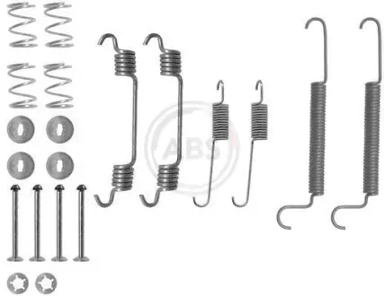 Монтажний к-кт гальм. колодок OPEL ASTRA, COMBO, ZAFIRA (ABS) A.B.S. 0766Q