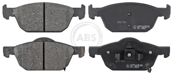 Гальмівні колодки перед. Honda Civic 12-22 A.B.S. 35002 (фото 1)