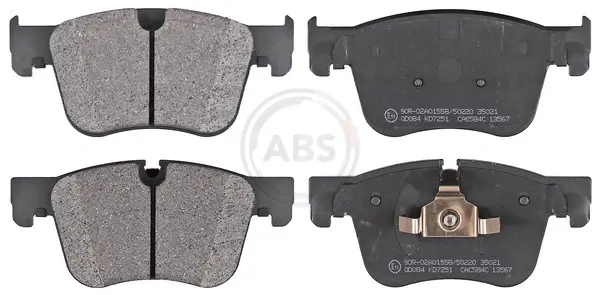Колодка гальм. диск. передн. (вир-во ABS) A.B.S. 35021 (фото 1)