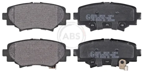 Колодка гальм. диск. задн. (ABS) A.B.S. 35032