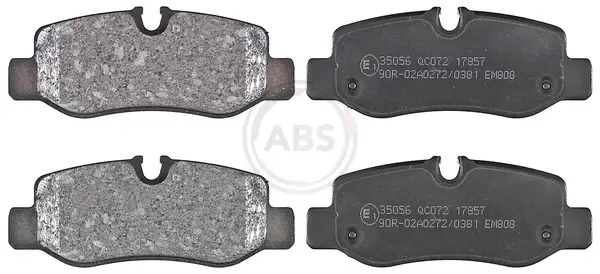 Колодка гальм. диск. MERCEDES VITO (W447) задн. (вир-во ABS) A.B.S. 35056 (фото 1)