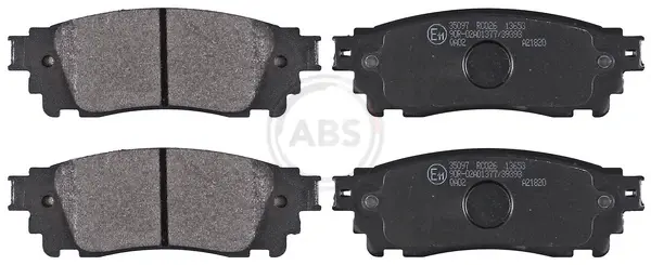 Гальмівні колодки зад. Toyota Alphard 15-/Lexus NX 14- A.B.S. 35097 (фото 1)