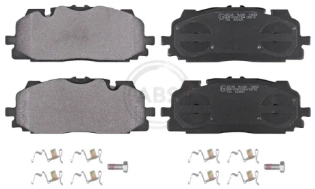 Колодка гальм. диск. передн. (ABS) A.B.S. 35125