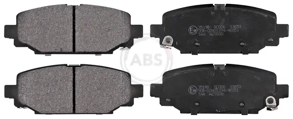 Гальмівні колодки зад. JEEP Wrangler IV 17- A.B.S. 35198 (фото 1)