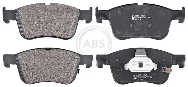Гальмівні колодки пер. Ford Focus IV 18- (155.1х64.4х16.8/ A.B.S. 35255 (фото 1)
