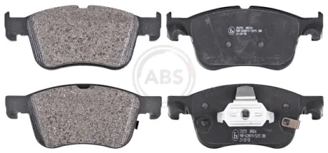 Гальмівні колодки пер. Ford Focus IV 18- (155.1х64.4х16.8/ A.B.S. 35255