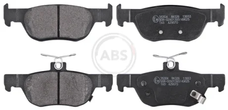 Гальмівні колодки задн. Mazda 3/ -30 18 A.B.S. 35304