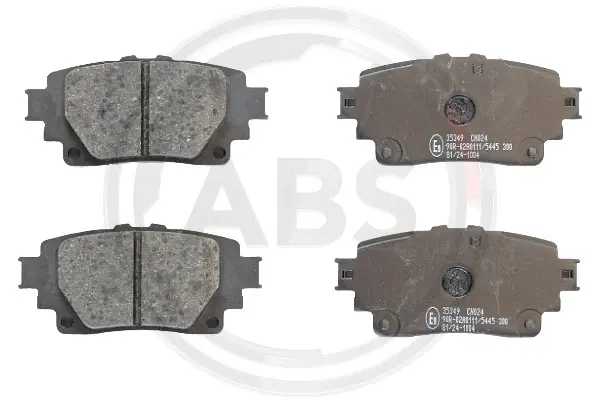 Гальмівні колодки зад. Lexus NX 21-/RX 23- /Toyota Rav4 19 A.B.S. 35349 (фото 1)