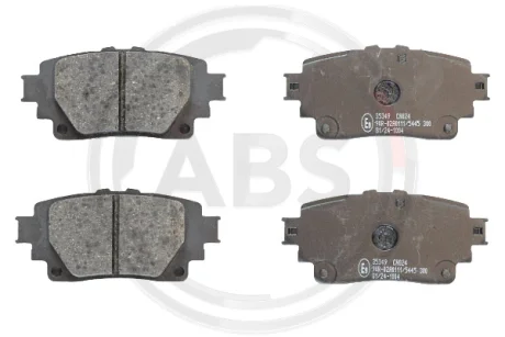 Гальмівні колодки зад. Lexus NX 21-/RX 23- /Toyota Rav4 19 A.B.S. 35349
