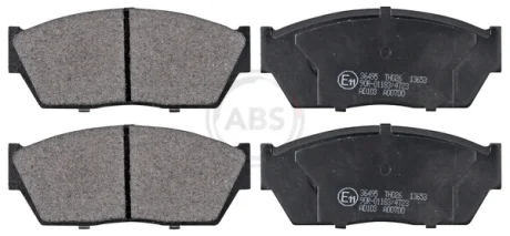 Гальмівні колодки перед. HONDA CIVIC III 1.2-1.5 83-87 A.B.S. 36495