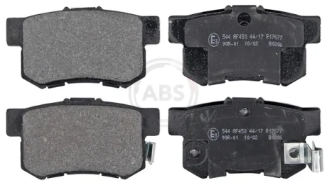 Гальмівні колодки зад. Civic 98-/Accord 90-03 (Akebono) (47,8x88,9x14,5) A.B.S. 36757