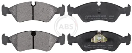Гальмівні колодки пер. Astra F/Vecta B/Combo -05 (ATE) A.B.S. 36896