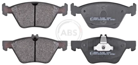 Гальмівні колодки пер. W202/210 (ATE)/211 4Matic A.B.S. 36943