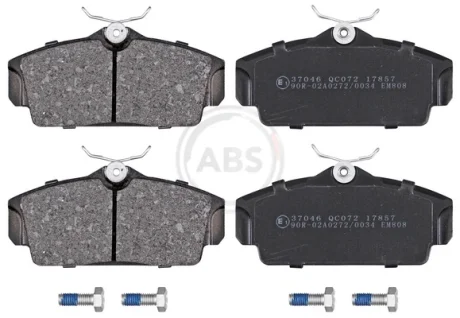Гальмівні колодки пер. Nissan Almera 00-/Primera 91-02 (TRW) A.B.S. 37046