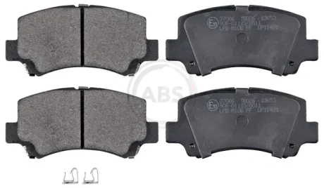 Гальмівні колодки пер. Jaggi/Kimo/Wagon R 98 A.B.S. 37086