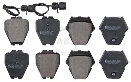 Колодка гальм. AUDI A4/A8 передн. (ABS) A.B.S. 37162