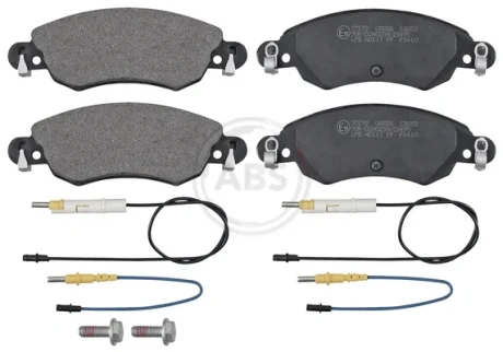 Гальмівні колодки пер. Citroen C5 1.8i 01-08 (148.9x50x17) A.B.S. 37278