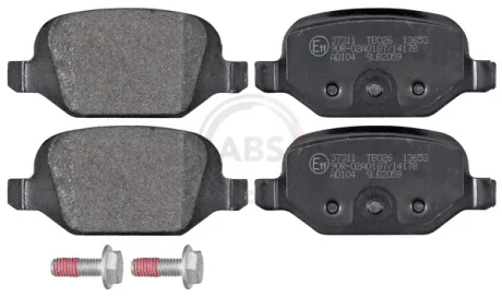 Гальмівні колодки зад. 500/Punto (99-21) A.B.S. 37311