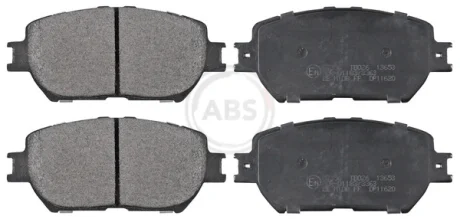 Гальмівні колодки пер. Toyota Camry 96-06 (akebono) A.B.S. 37356
