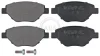 Гальмівні колодки пер. Megane 03-08 A.B.S. 37398 (фото 1)