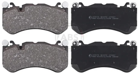 Гальмівні колодки перед. MB E-Class (W211/W212)/Audi RS6 (C6/C7) 06 A.B.S. 37573
