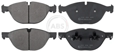 Гальмівні колодки пер. BMW X5 (E70/F15)/X6 (E71/F16) 07-19 (ATE) A.B.S. 37610
