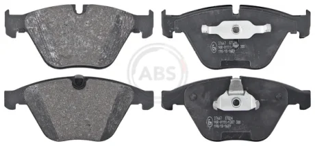 Гальмівні колодки пер. BMW 3 (E90)/X1 (E84) 04-12 (155,1x68,5x20,3) A.B.S. 37667