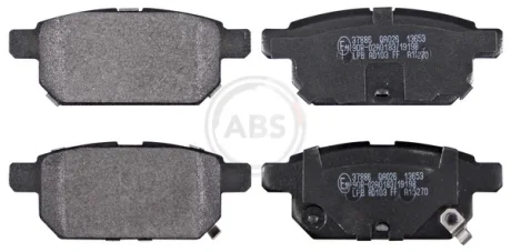 Гальмівні колодки диск. SUZUKI SX4 задн A.B.S. 37886