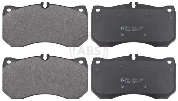Гальмівні колодки пер. Audi A6/A7/A8 09-18 (BREMBO) (189,7x101,5x17,5) A.B.S. 37962 (фото 1)