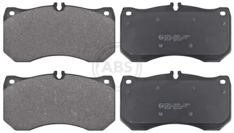 Гальмівні колодки пер. Audi A6/A7/A8 09-18 (BREMBO) (189,7x101,5x17,5) A.B.S. 37962