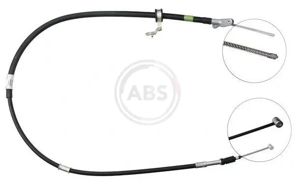 Трос ручного гальма зад. RAV 4 II 00-05 Л. (диск) (1425/1180) A.B.S. K19397 (фото 1)
