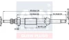 RENAULT свічка розжарювання (подвійна спіраль) 11V Clio II,Megane,Kangoo 1.9D 99 A-N Parts A-N099 375 (фото 2)