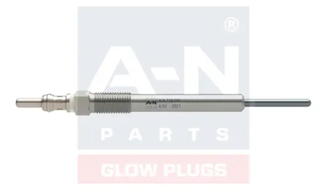 FIAT свічка розжарювання (подвійна спіраль) 4.3V Doblo,Panda,Opel Astra J,Combo,Citroen,Peugeot 1.3HDI A-N Parts A-N119 031
