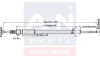 MITSUBISHI свічка розжарювання (подвійна спіраль) 11V ASX,Lancer X 10-,Outlander II 1.8/2.2 DI-D 06 A-N Parts A-N160 123 (фото 2)