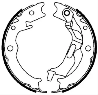 Тормозные колодки ABE C00011ABE