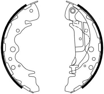Тормозные колодки ABE C00324ABE