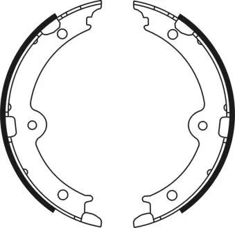 Тормозные колодки ABE C02087ABE