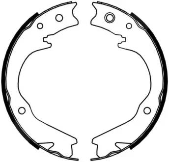Гальмівні колодки ABE C07015ABE