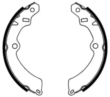 Тормозные колодки ABE C08012ABE