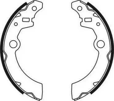 Тормозные колодки ABE C08021ABE