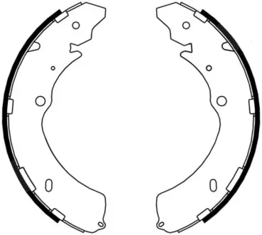 Тормозные колодки ABE C09009ABE
