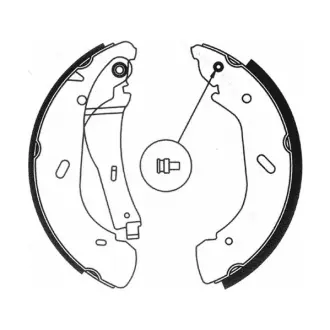 Тормозные колодки ABE C0G043ABE