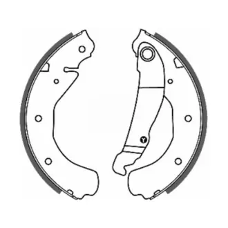 Тормозные колодки ABE C0X003ABE