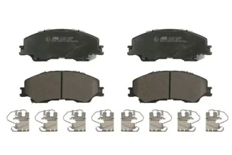 Комплект гальмівних колодок передн, ISUZU D-MAX III 1.9D/3.0D 11.19- ABE C19016ABE