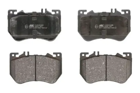 Комплект гальмівних колодок передн, MERCEDES C ALL-TERRAIN (S206), C T-MODEL (S206), C (W206), CLE (A236), CLE (C236), E ALL-TERRAIN (S214), E T-MODEL (S214), E (W214) 1.5H-3.0H 03.21- ABE C1M080ABE