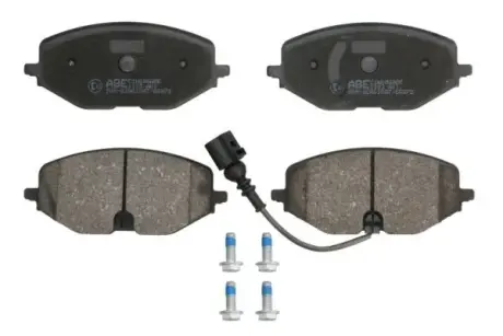 Комплект гальмівних колодок передн, AUDI A3 CUPRA LEON, LEON SPORTSTOURER FORD TOURNEO CONNECT V761 NADWOZIE WIELKO, TRANSIT CONNECT V761/MINIVAN SEAT LEON, LEON SPORTSTOURER 1.0-2.0D 07.19- ABE C1W086ABE