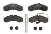 Комплект гальмівних колодок задн, IVECO DAILY II, DAILY III NISSAN CABSTAR, CABSTAR E, NT400 CABSTAR 2.5D-3.0D 01.89- ABE C21056ABE (фото 1)