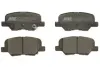Комплект гальмівних колодок задн, CITROEN C4 AIRCROSS MAZDA 3, 6 MITSUBISHI ASX, OUTLANDER III PEUGEOT 4008 1.6-2.5 05.10- ABE C23019ABE-P (фото 1)