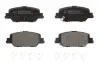 Комплект гальмівних колодок задн, HONDA CR-V V, CR-V VI 1.5-2.4 12.16- ABE C24024ABE (фото 1)