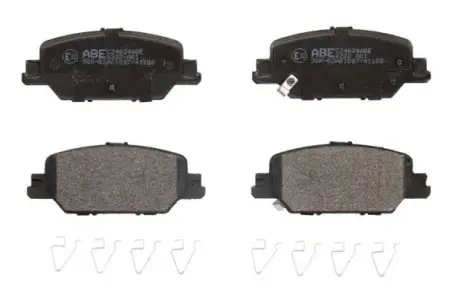 Комплект гальмівних колодок задн, HONDA CR-V V, CR-V VI 1.5-2.4 12.16- ABE C24024ABE